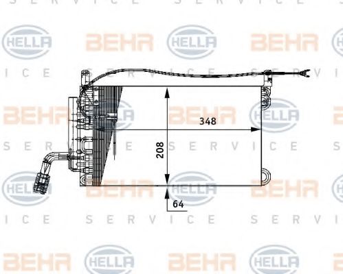 BEHR HELLA SERVICE 8FV 351 330-061