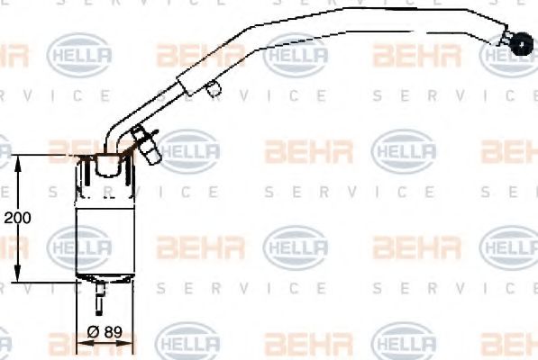 BEHR HELLA SERVICE 8FT 351 335-071