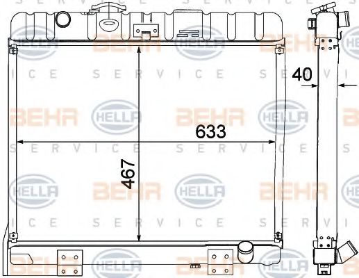 BEHR HELLA SERVICE 8MK 376 709-361