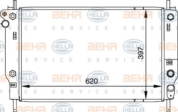 BEHR HELLA SERVICE 8MK 376 716-681