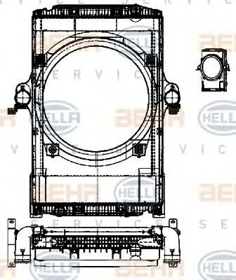 BEHR HELLA SERVICE 8MK 376 722-201