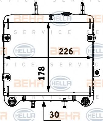 BEHR HELLA SERVICE 8MO 376 726-071