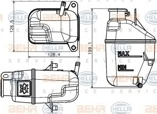 BEHR HELLA SERVICE 8MA 376 737-231