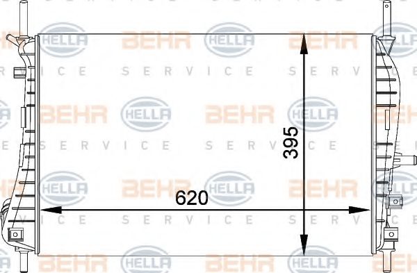 BEHR HELLA SERVICE 8MK 376 764-231