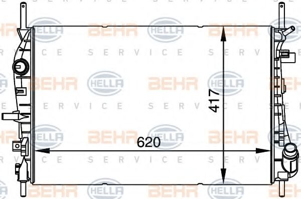 BEHR HELLA SERVICE 8MK 376 764-381