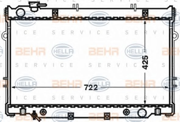 BEHR HELLA SERVICE 8MK 376 773-201