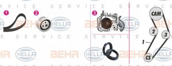 BEHR HELLA SERVICE 8MP 376 801-871