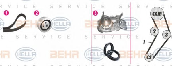 BEHR HELLA SERVICE 8MP 376 801-881