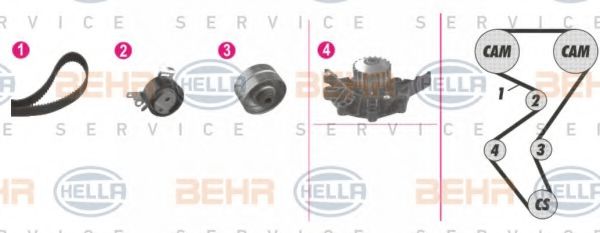 BEHR HELLA SERVICE 8MP 376 804-871