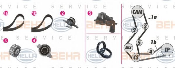 BEHR HELLA SERVICE 8MP 376 805-821