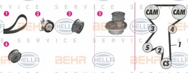 BEHR HELLA SERVICE 8MP 376 807-821