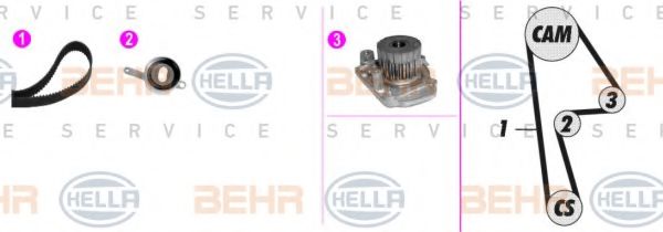 BEHR HELLA SERVICE 8MP 376 808-881