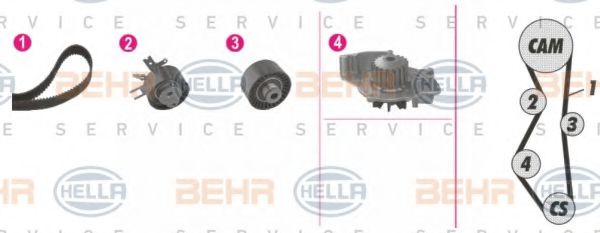 BEHR HELLA SERVICE 8MP 376 811-881