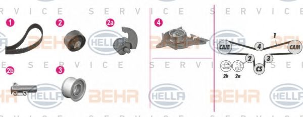 BEHR HELLA SERVICE 8MP 376 812-841