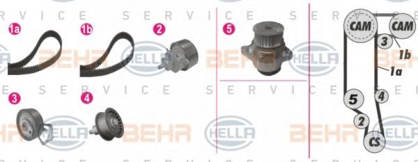 BEHR HELLA SERVICE 8MP 376 814-851