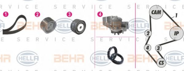 BEHR HELLA SERVICE 8MP 376 814-881