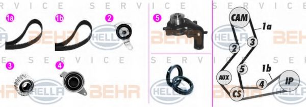 BEHR HELLA SERVICE 8MP 376 819-801