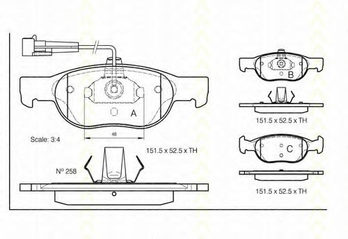 TRISCAN 8110 15006