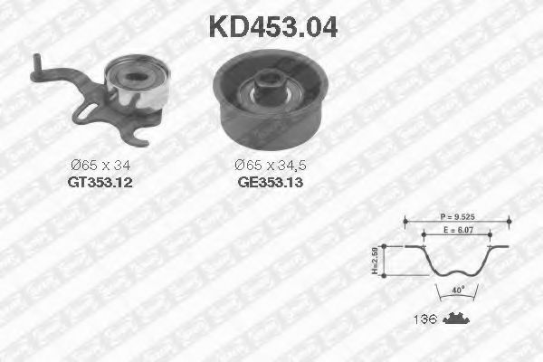 SNR KD453.04