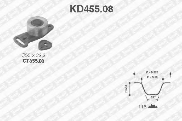 SNR KD455.08