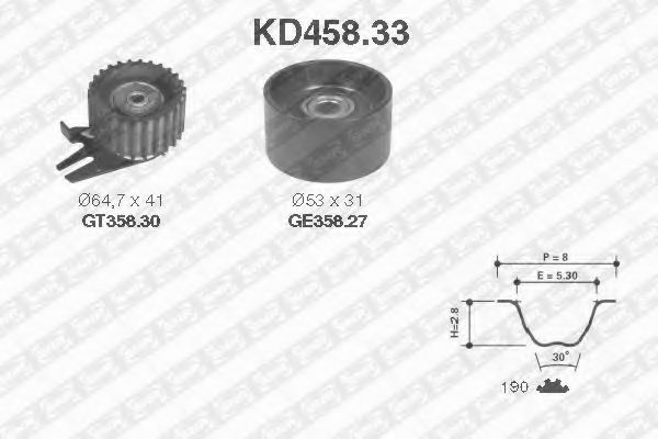 SNR KD458.33