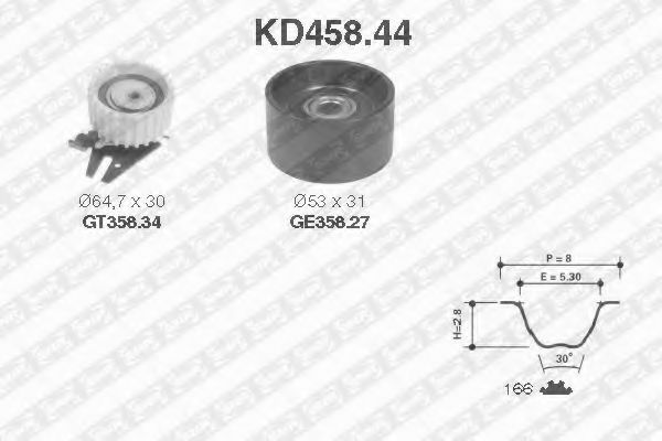 SNR KD458.44