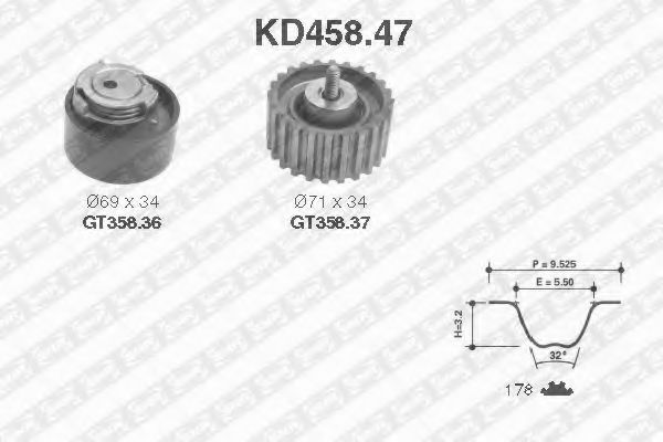 SNR KD458.47