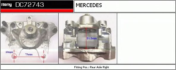 DELCO REMY DC72743