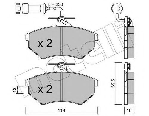 METELLI 22-0050-4