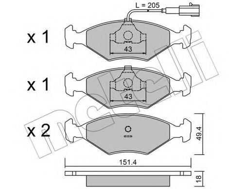 METELLI 22-0057-4