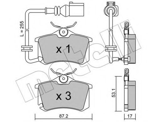 METELLI 22-0100-4