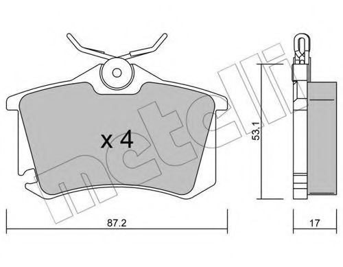 METELLI 22-0100-5