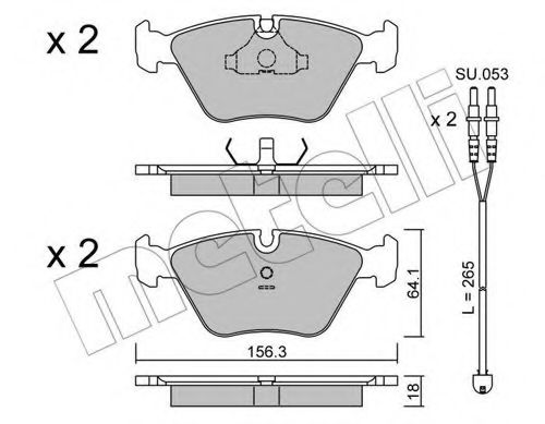 METELLI 22-0122-2K