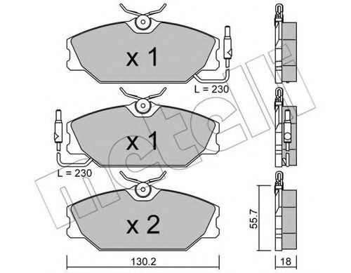 METELLI 22-0142-1