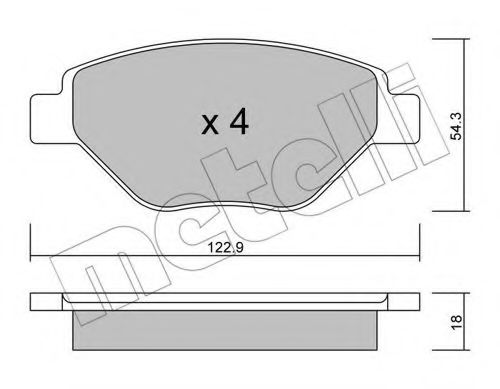 METELLI 22-0543-0