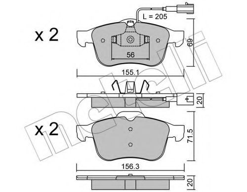 METELLI 22-0703-0