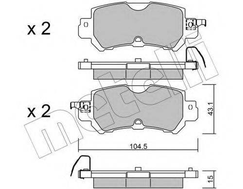 METELLI 22-0970-0