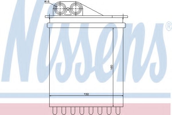 NISSENS 72040