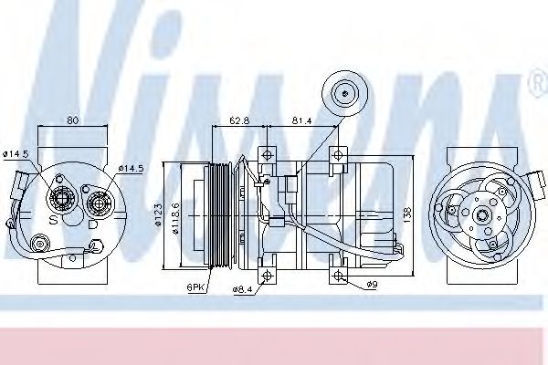 NISSENS 89069