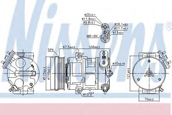 NISSENS 89100