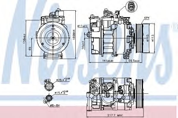 NISSENS 89223