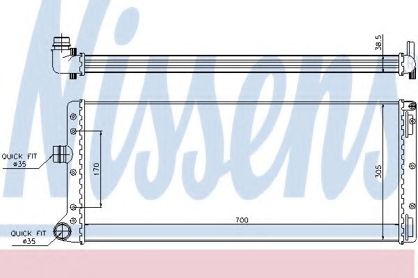 NISSENS 61887