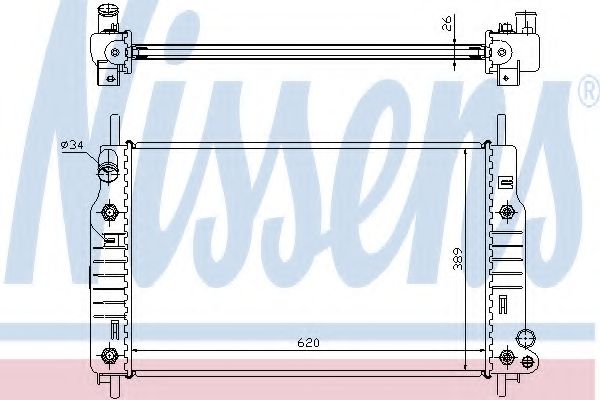 NISSENS 62105