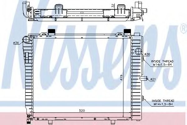 NISSENS 62712A