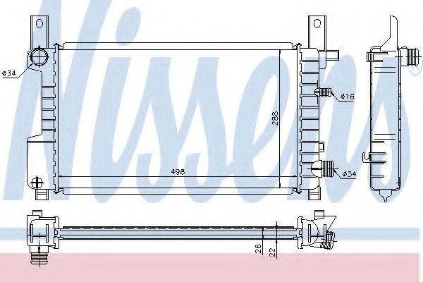 NISSENS 62076A