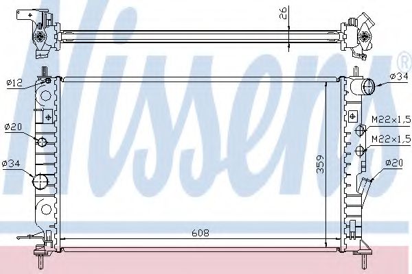 NISSENS 63013A