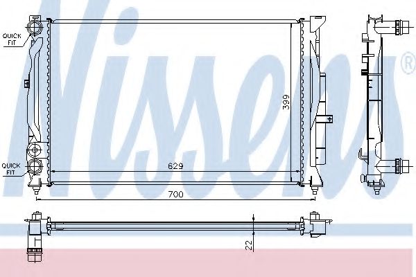 NISSENS 60308A