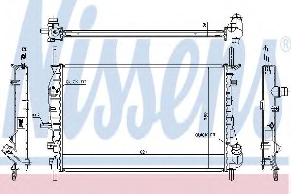 NISSENS 62023A