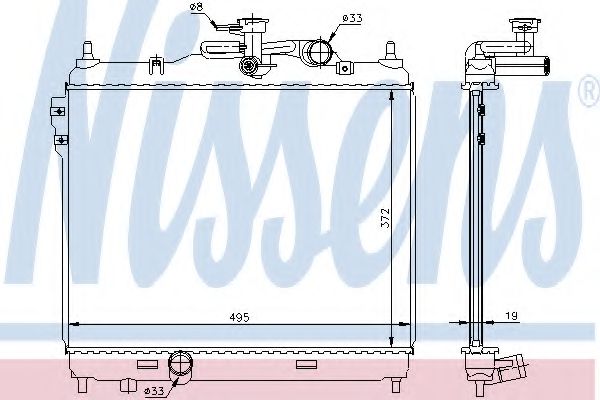 NISSENS 67048