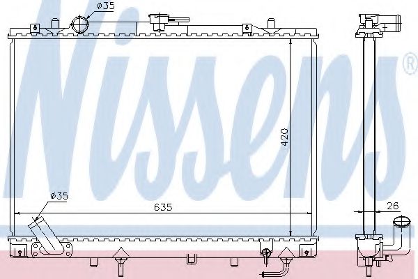 NISSENS 68154